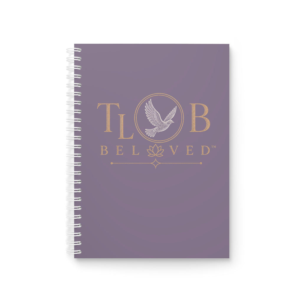 Spiral Notebook — Beloved Inspirational Journal with "She is clothed with strength and dignity" Scripture