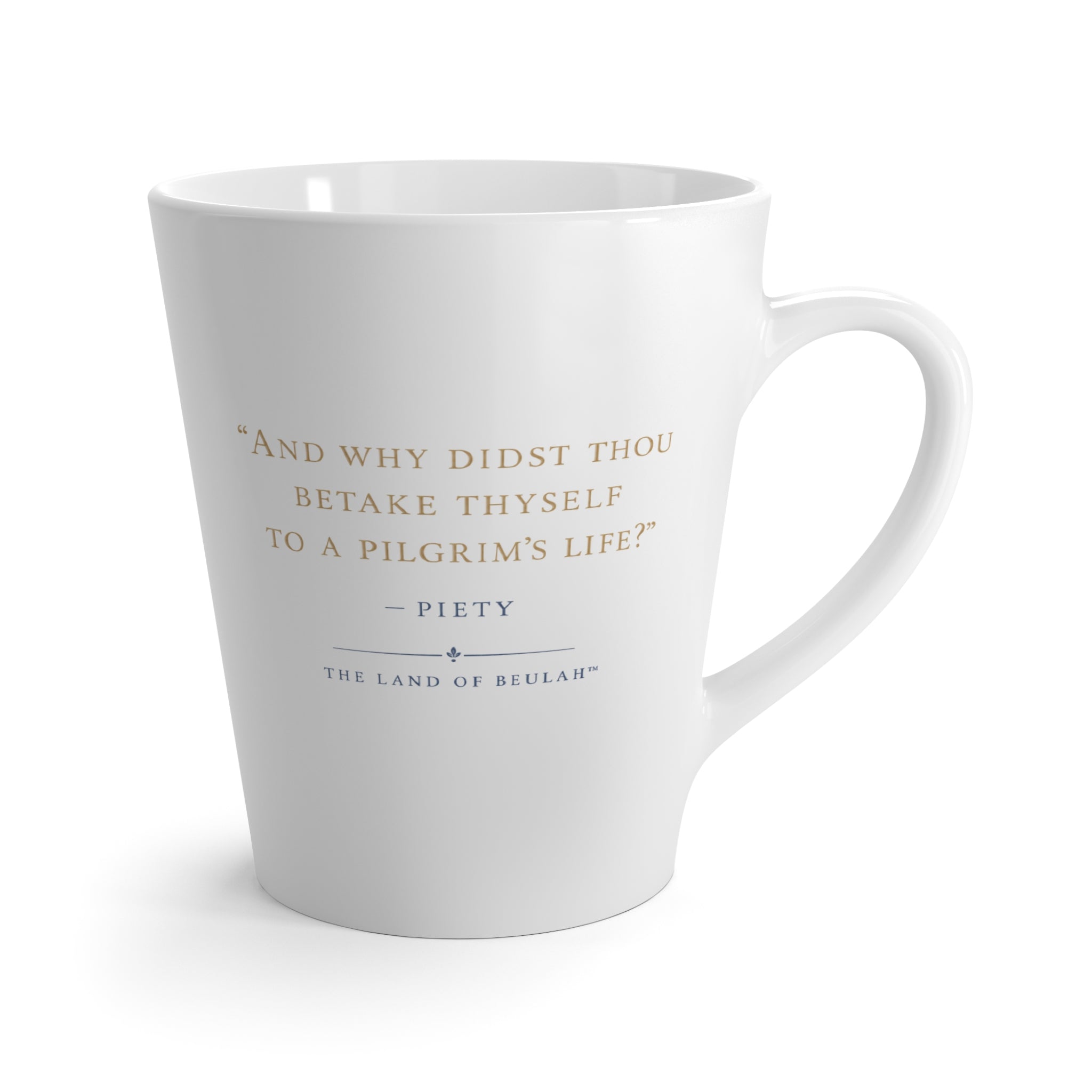 PIETY'S CUP OF INFLUENCE™- Vintage Inspirational Latte Cup